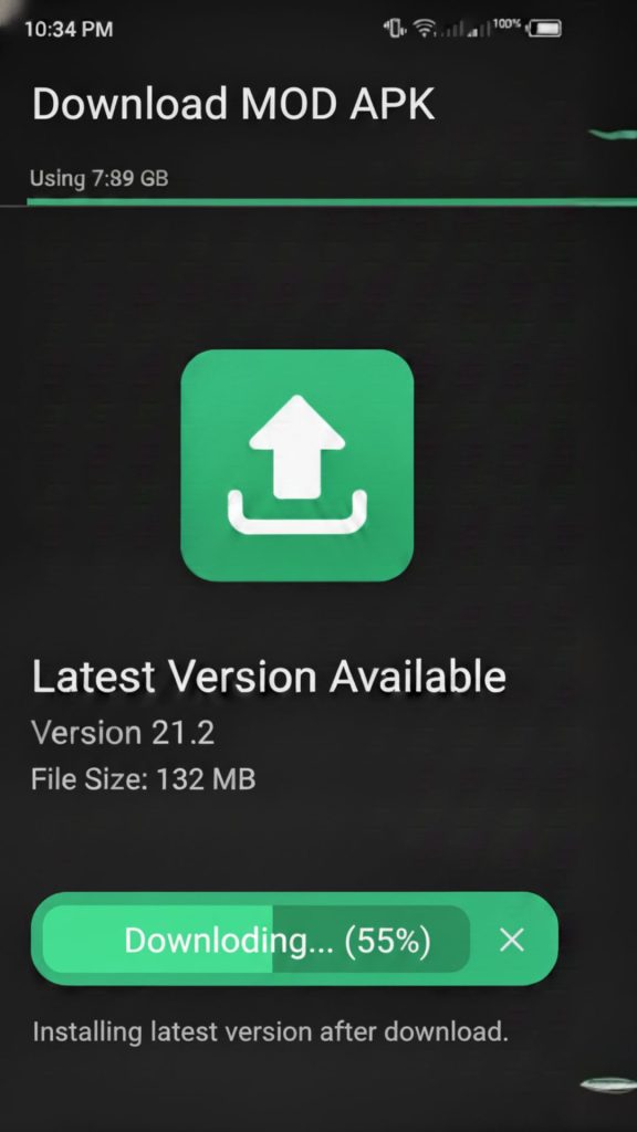 Press the “Download” option.